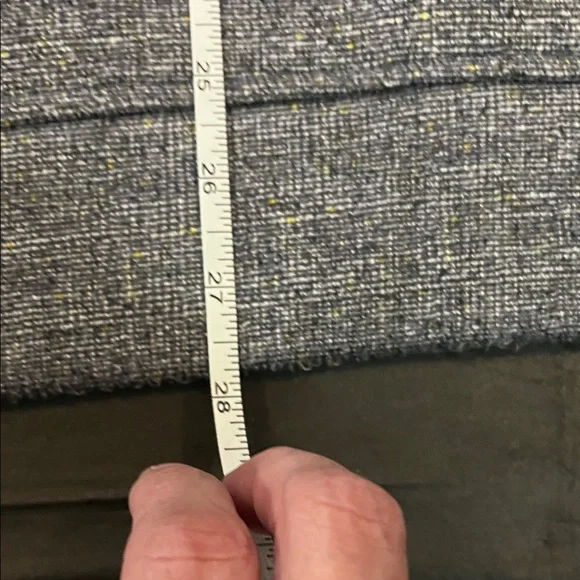 3 for $30 Ashworth Men's Heather Gray Zip-Up Sweater/ Hockey inspired - Picture 6 of 7